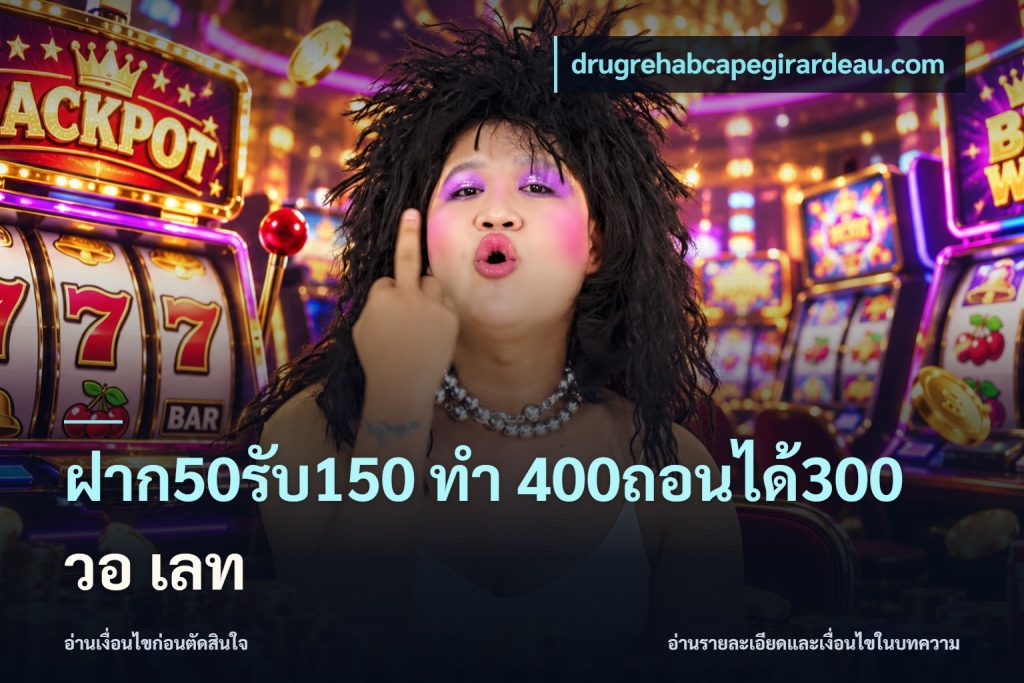 ฝาก50รับ150 ทํา 400ถอนได้300 วอ เลท