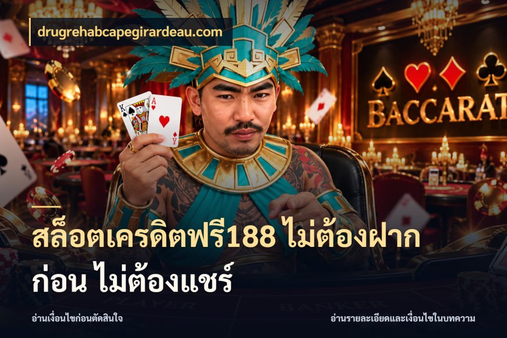 สล็อตเครดิตฟรี188 ไม่ต้องฝาก ก่อน ไม่ต้องแชร์ เปิดประเด็นเครดิตฟรีสำหรับคนชอบลุ้น ในมุม drugrehabcapegirardeau.com