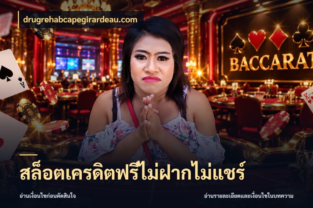 สล็อตเครดิตฟรีไม่ฝากไม่แชร์ เครดิตฟรีกับจังหวะลุ้นที่คุณเลือก สไตล์ drugrehabcapegirardeau.com