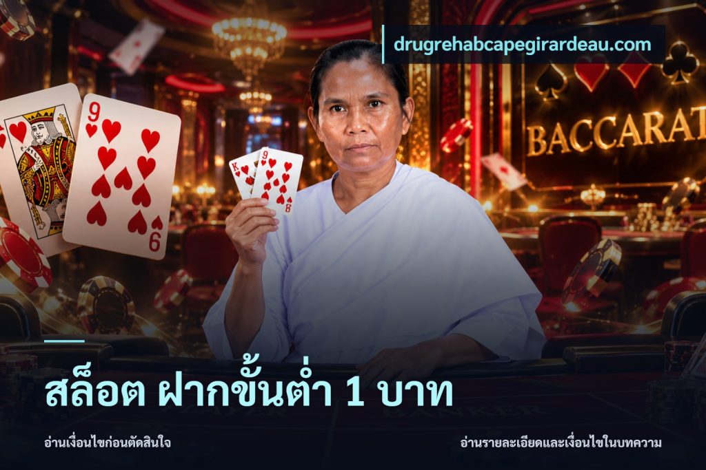 สล็อต ฝากขั้นต่ำ 1 บาท
