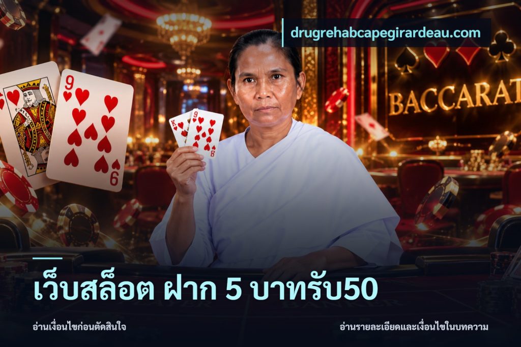เว็บสล็อต ฝาก 5 บาทรับ50