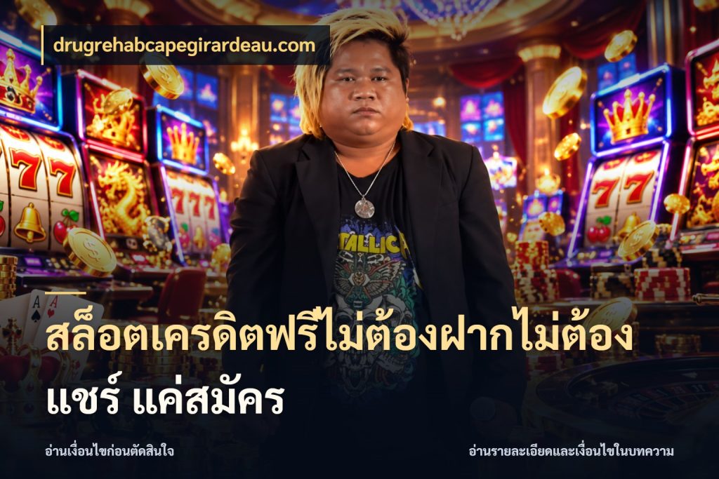สล็อตเครดิตฟรีไม่ต้องฝากไม่ต้องแชร์ แค่สมัคร เปิดประเด็นเครดิตฟรีสำหรับคนชอบลุ้น ในมุม drugrehabcapegirardeau.com