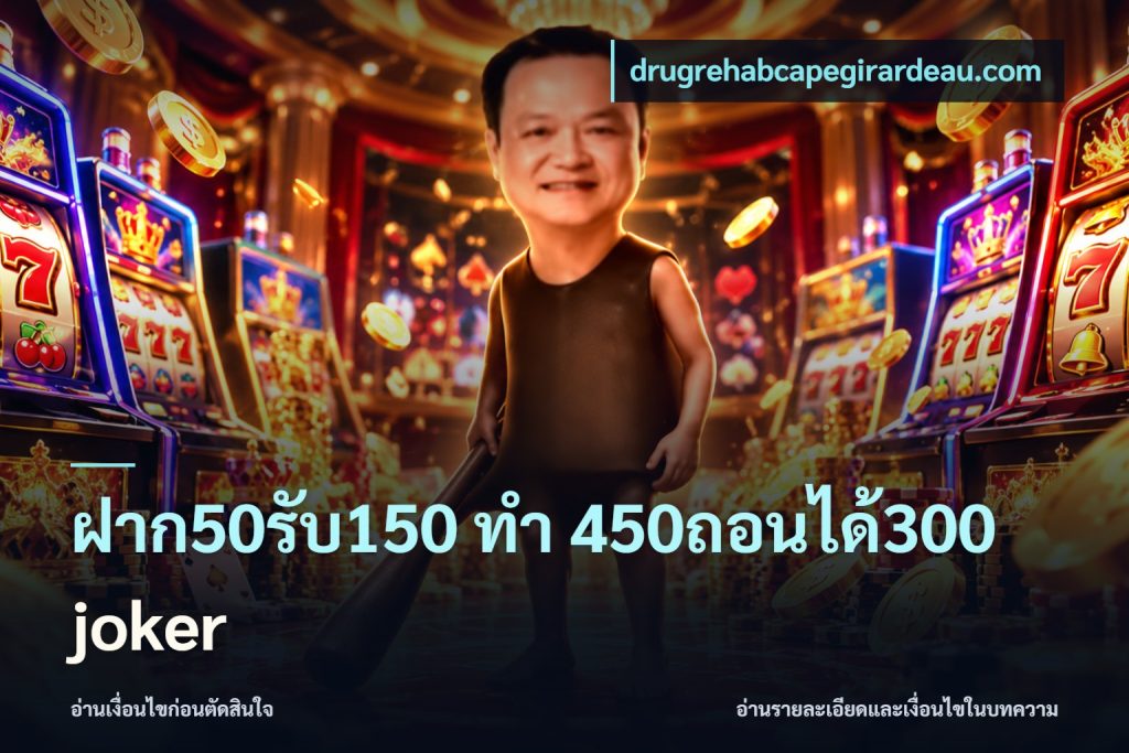 ฝาก50รับ150 ทํา 450ถอนได้300 joker