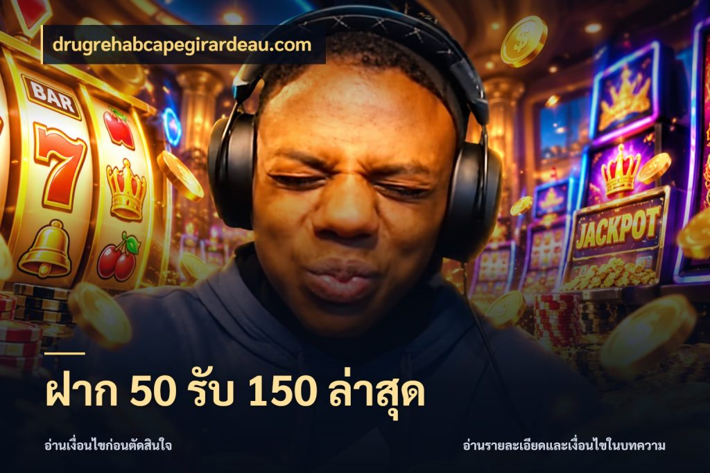 ฝาก 50 รับ 150 ล่าสุด ยอดฝากและยอดรับในมุมของคนชอบลุ้น ในมุม drugrehabcapegirardeau.com