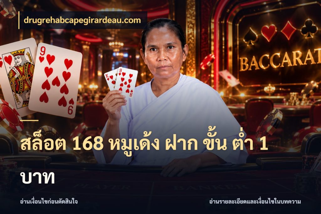 สล็อต 168 หมูเด้ง ฝาก ขั้น ต่ำ 1 บาท เงินตั้งต้นกับความสนุกที่คุณกำหนด กับ drugrehabcapegirardeau.com