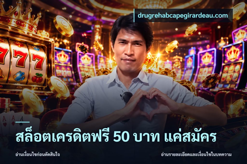 สล็อตเครดิตฟรี 50 บาท แค่สมัคร