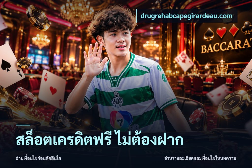 สล็อตเครดิตฟรี ไม่ต้องฝาก