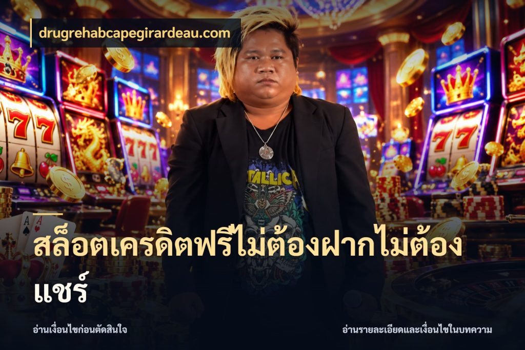 สล็อตเครดิตฟรีไม่ต้องฝากไม่ต้องแชร์ drugrehabcapegirardeau.com สีสันของเครดิตฟรีและเกมแนวที่ชอบ