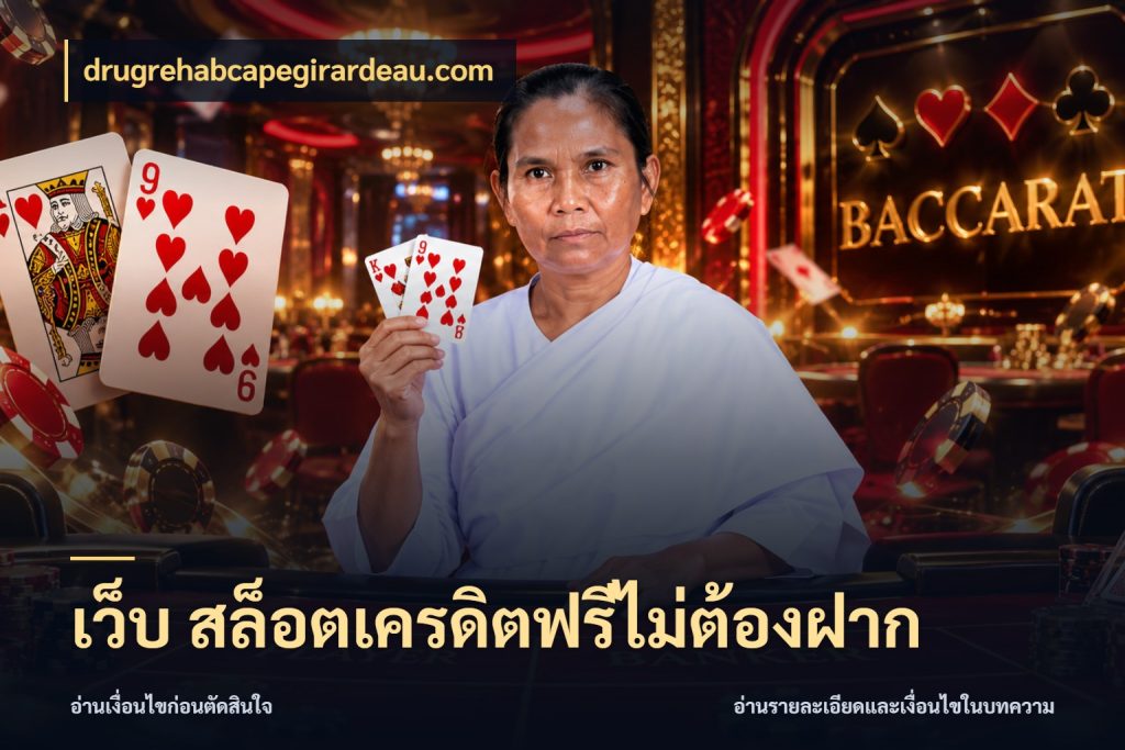 เว็บ สล็อตเครดิตฟรีไม่ต้องฝาก เครดิตฟรีกับจังหวะลุ้นที่คุณเลือก กับ drugrehabcapegirardeau.com