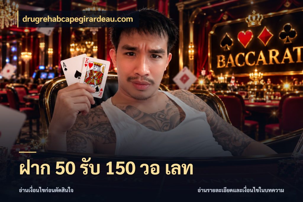 ฝาก 50 รับ 150 วอ เลท โปรยอดรับที่สายเกมสนใจ ในมุม drugrehabcapegirardeau.com