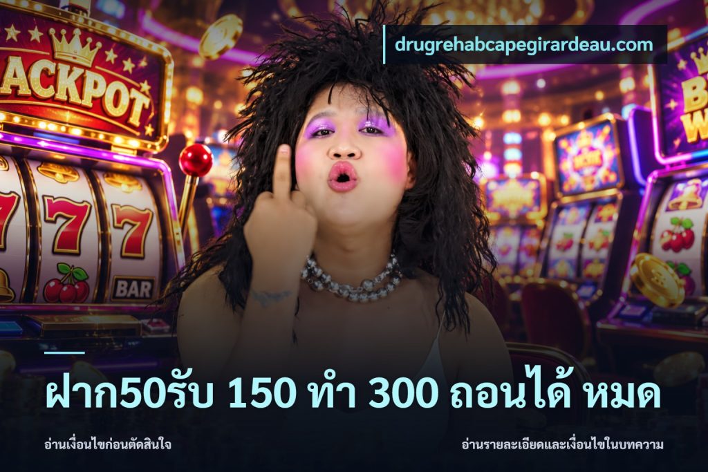 ฝาก50รับ 150 ทำ 300 ถอนได้ หมด
