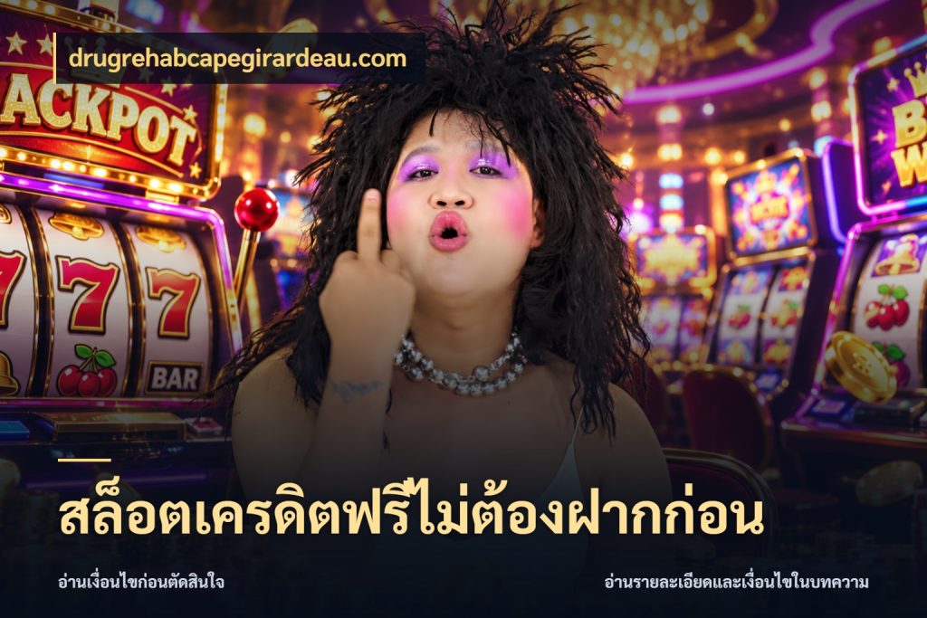 สล็อตเครดิตฟรีไม่ต้องฝากก่อน เปิดประเด็นเครดิตฟรีสำหรับคนชอบลุ้น ในมุม drugrehabcapegirardeau.com