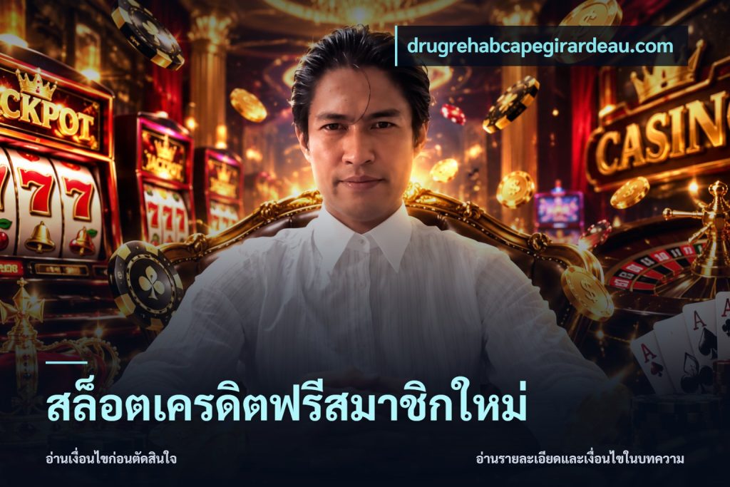 สล็อตเครดิตฟรีสมาชิกใหม่