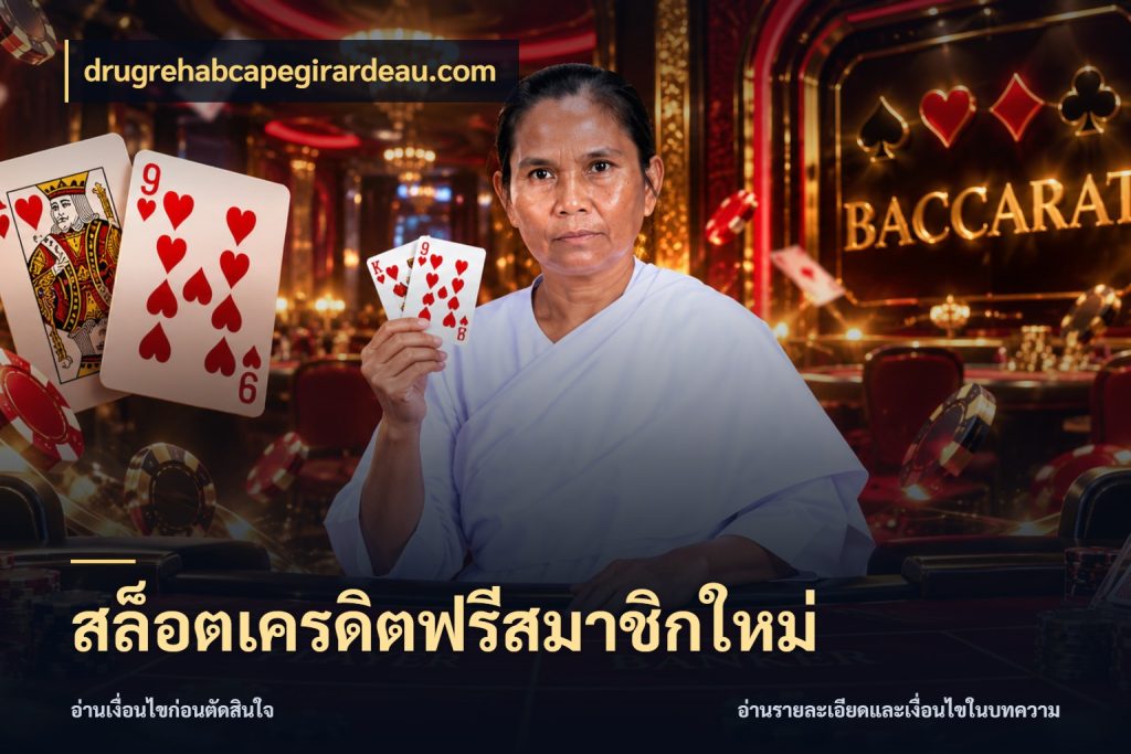 สล็อตเครดิตฟรีสมาชิกใหม่ เปิดประเด็นเครดิตฟรีสำหรับคนชอบลุ้น กับ drugrehabcapegirardeau.com